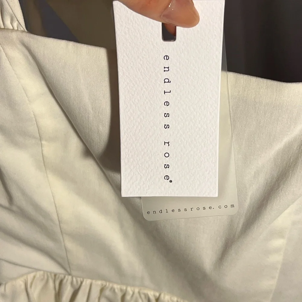 Endless Rose White Dress - Picture 4 of 6